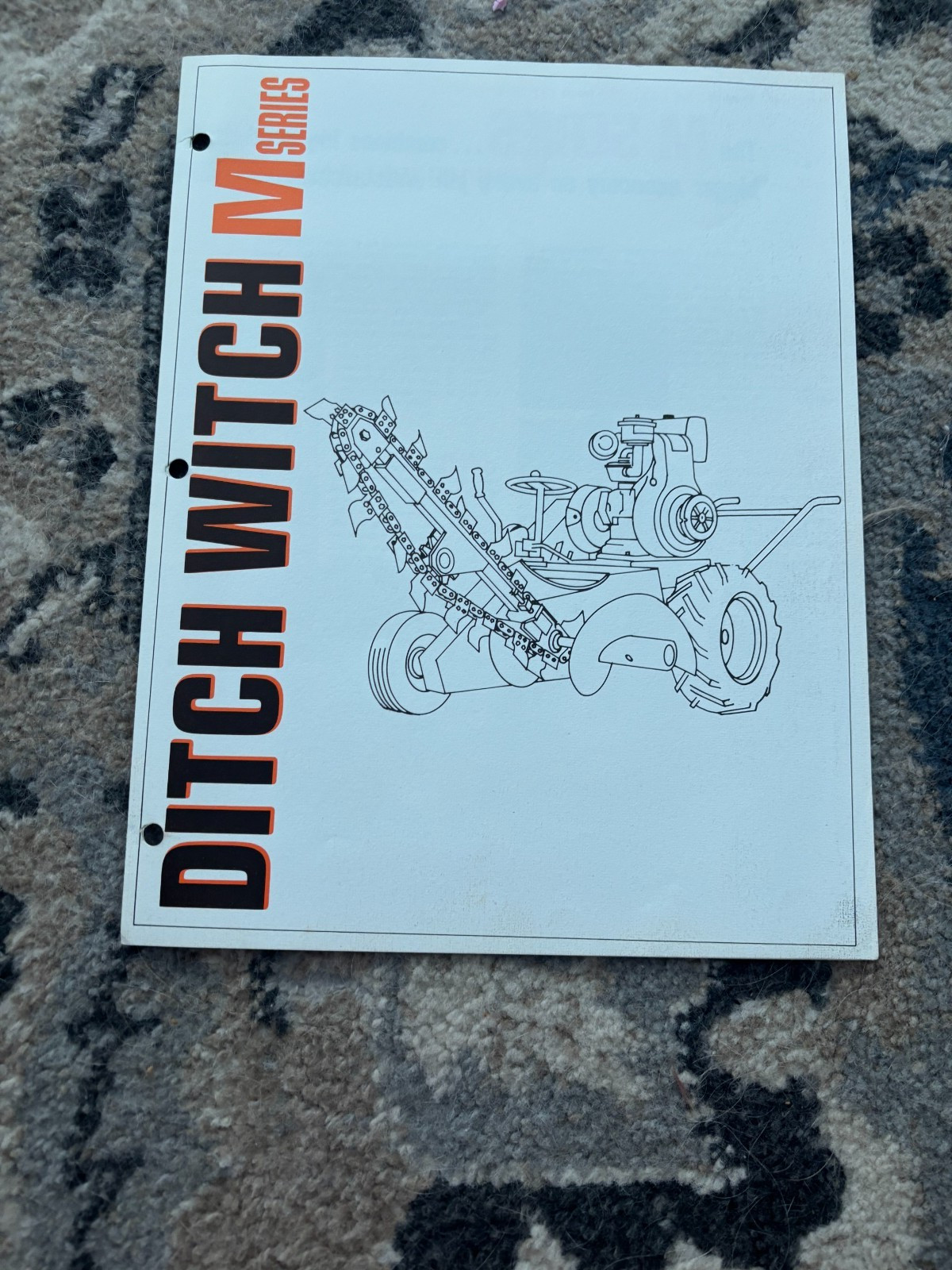 Ditch Witch M Series Trencher Brochure FCCA25