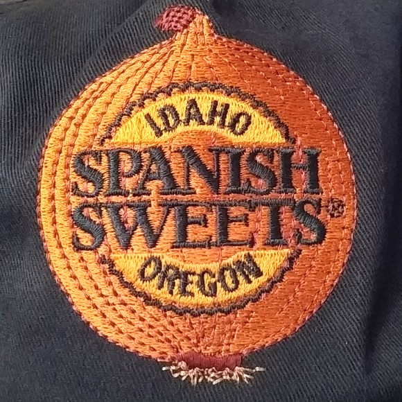 Vintage Spanish Sweets Onions Idaho Oregon Onion Green Farm Baseball Hat Cap
