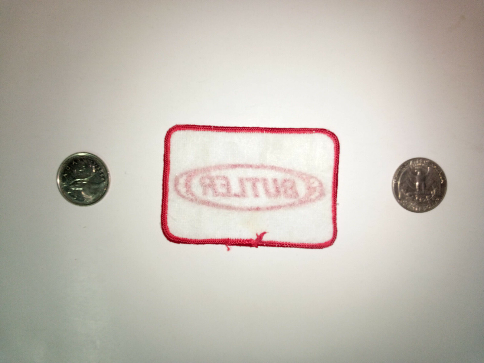 Vintage Butler Patch Badge Crest