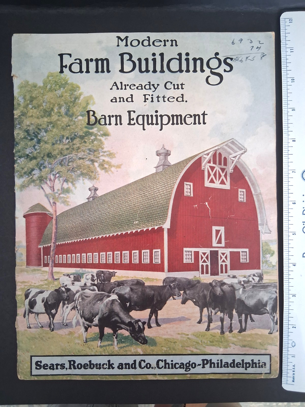 1925 Sears Honor Bilt Barn Catalog Modern Farm Buildings Complete Gothic Roof