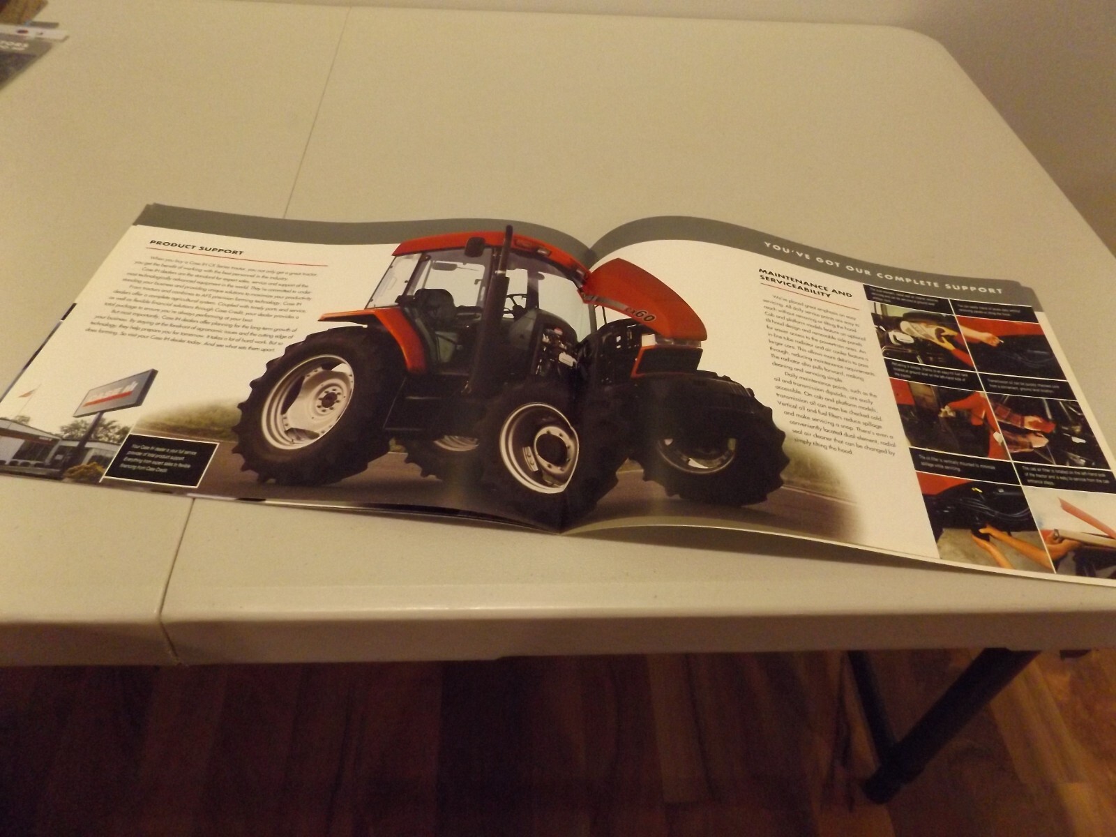 CASE-IH CX SERIES TRACTORS 40-83 hp, LIT # AE 237087 R1 1998