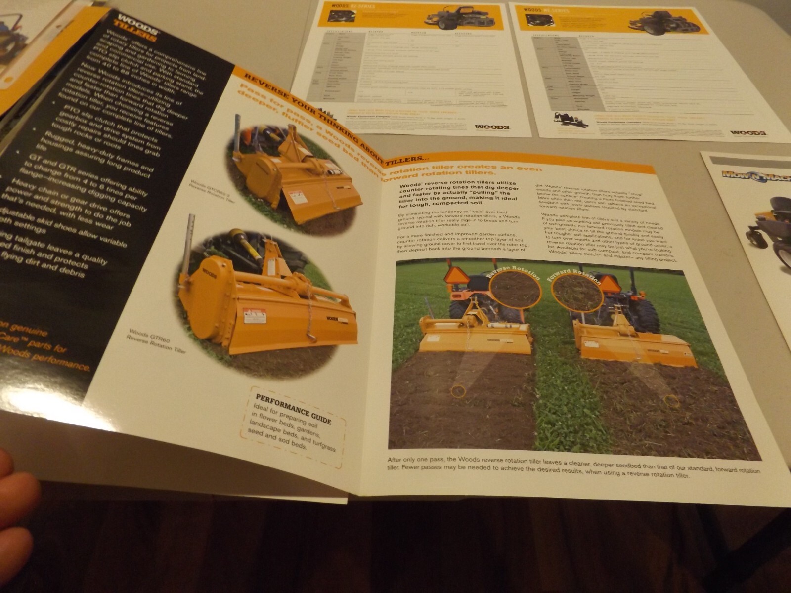 5-pc. WOODS MOW&rsquo;N MACHINES, 2001-2002