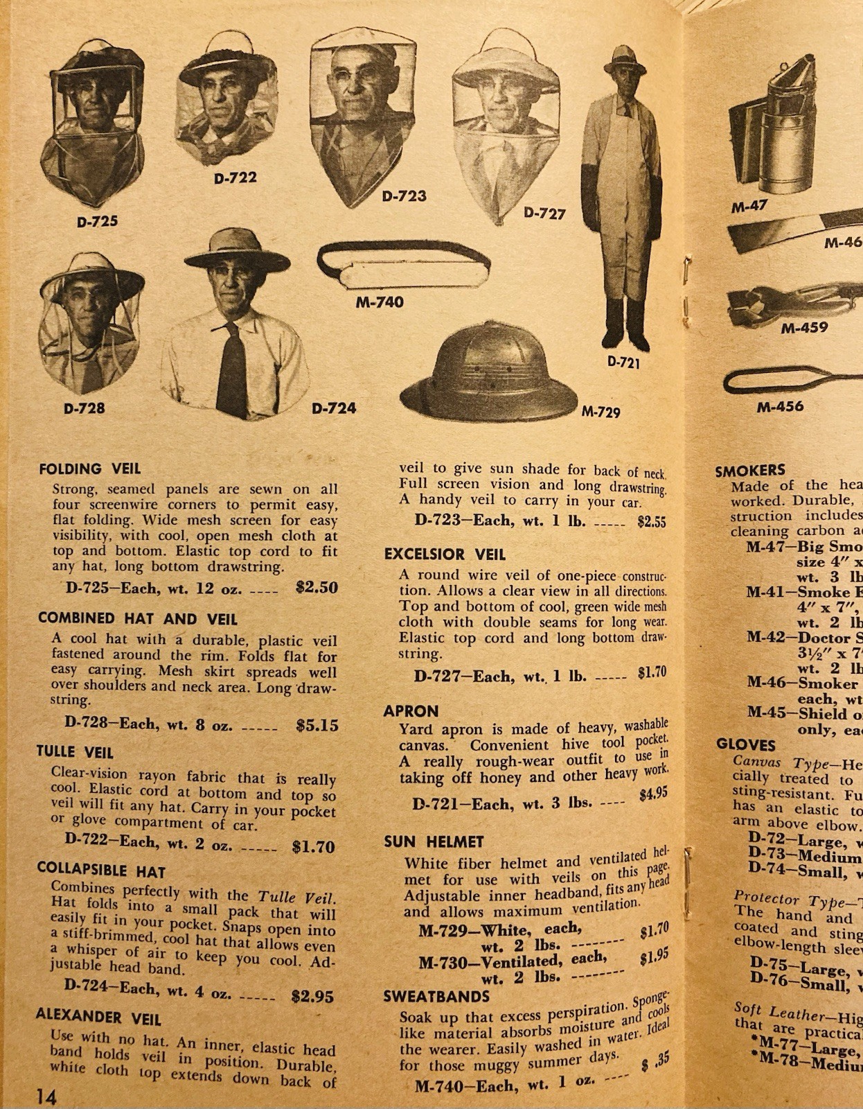 1963 DADANT SONS CO. HAMILTON, ILL. BEEKEEPING SUPPLIES CATALOG IN VG CONDITION