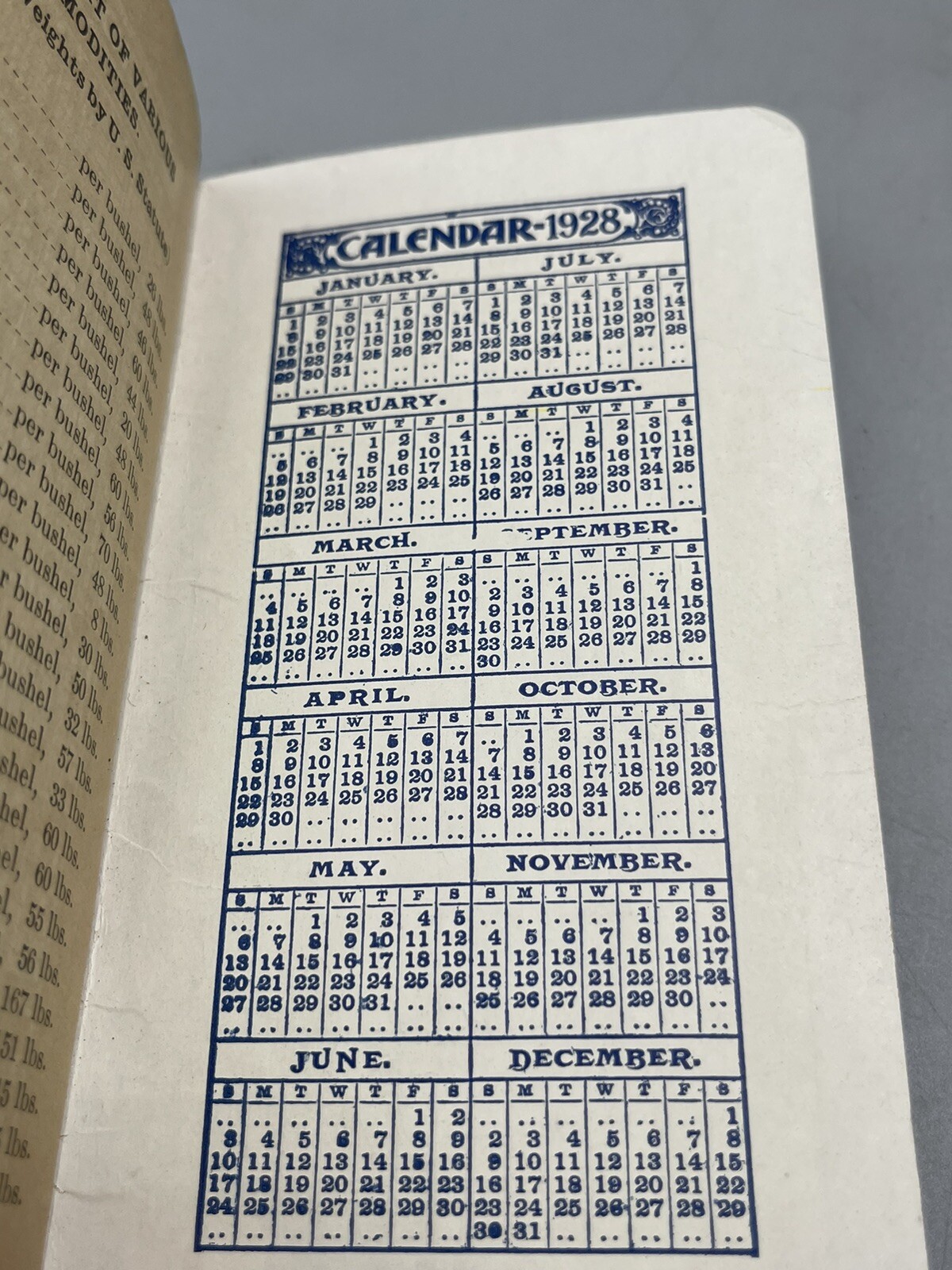 1927-1928 FS Royster Guano Co. Royster Fertilizers Advertising Memo Book.