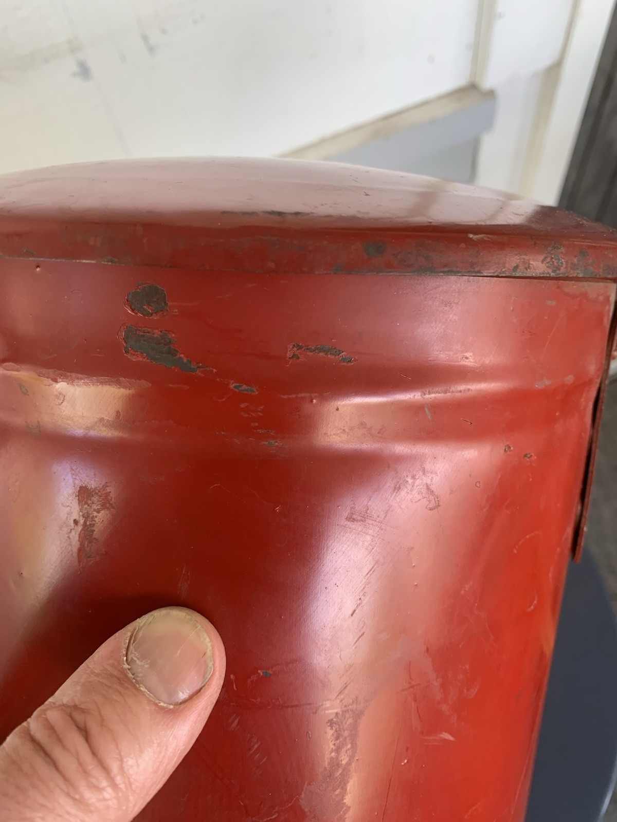 N.O.S. IHC Binder Twine Can Grain Feeder Canister Box International Harvester