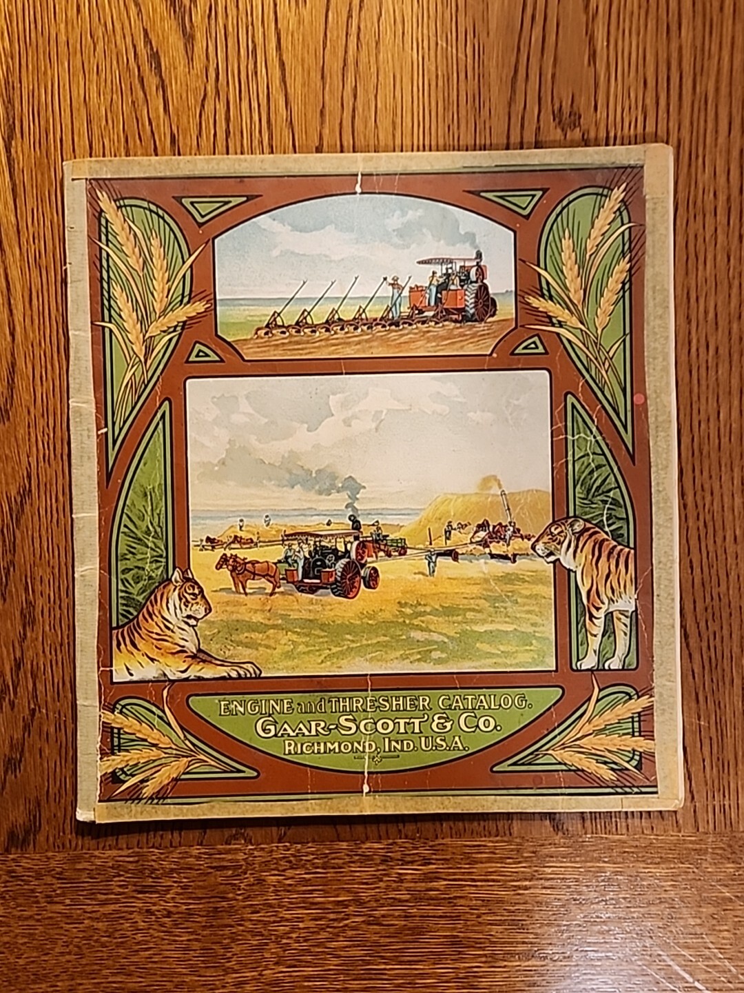 Gaar Scott Engine And Thresher Tractor Sales Brochure Catalog