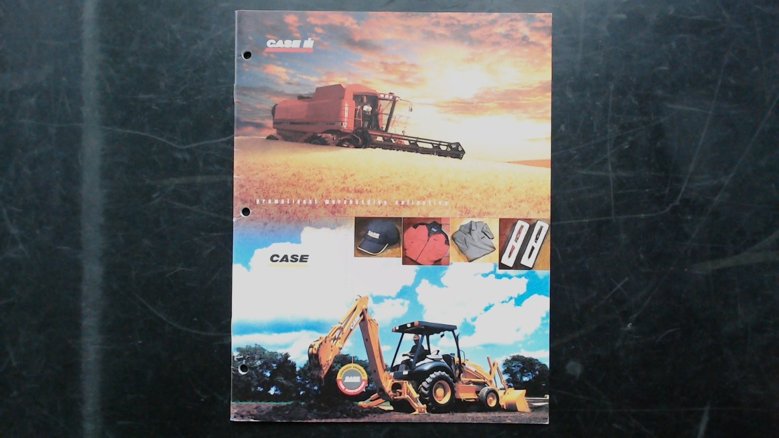 Case IH Agricultural Brochure 3-Hole Punched 8.5×11 Vintage Promo