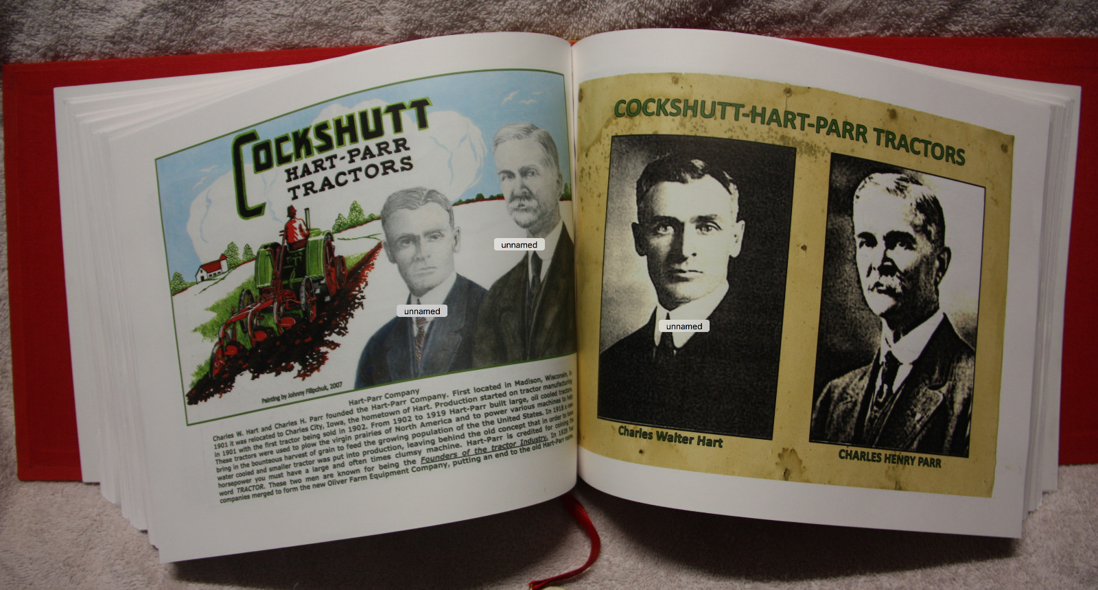 Cockshutt Hand Made Book, please check out images