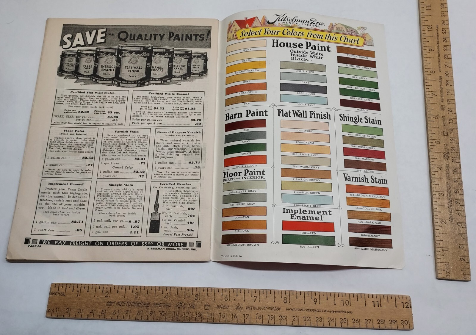 1931 – CATALOG – KITSELMAN BROS. – Fencing / Wire – listing #7378
