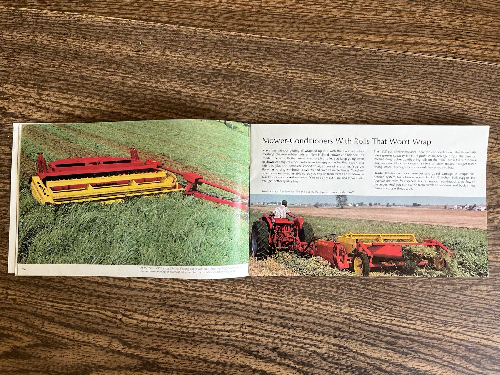 New Holland Equipment Buyers Guide Sales Brochure 1971 Volume 16 Number 8