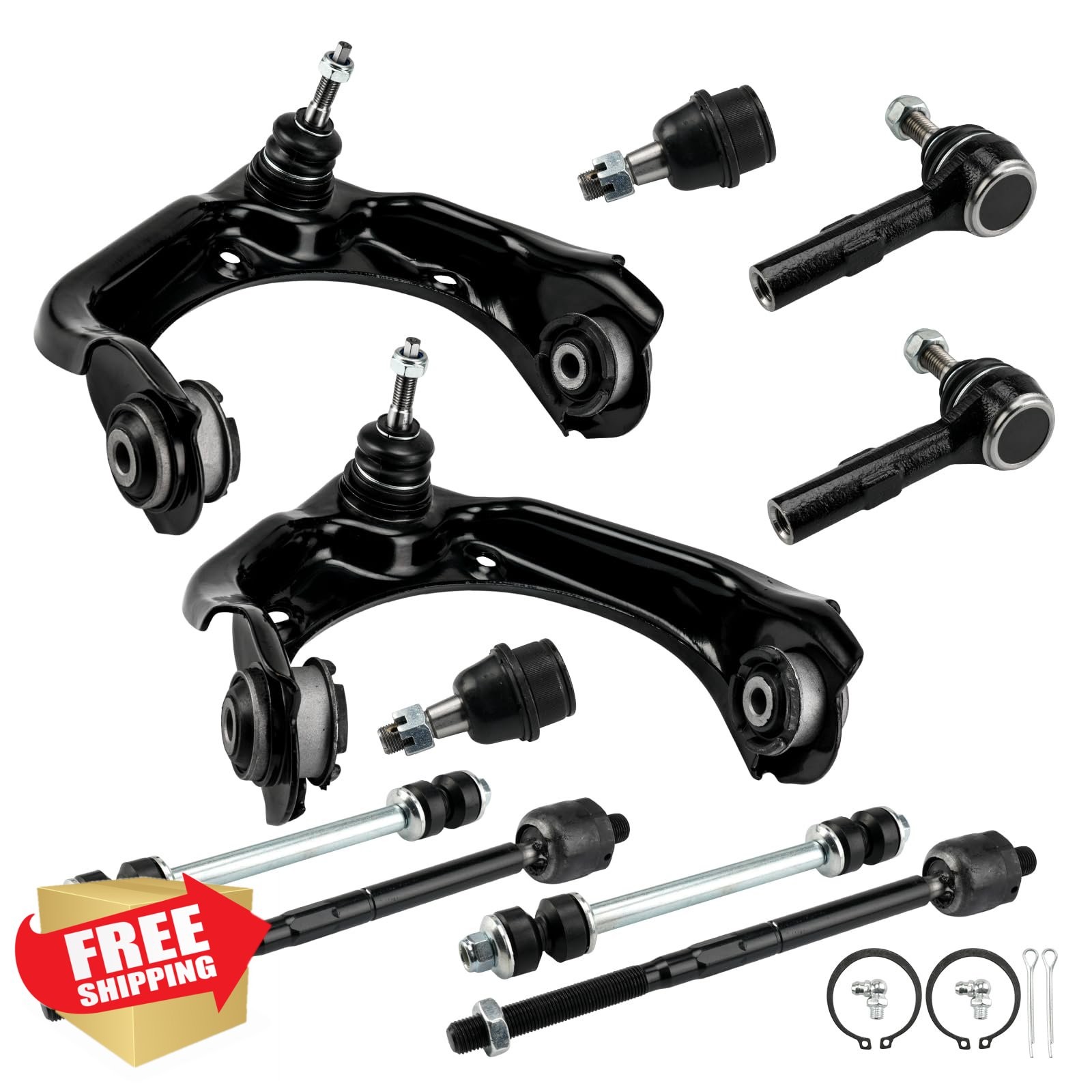 KAC 10Pcs Front Upper Suspension Kit Ford Explorer 06-10