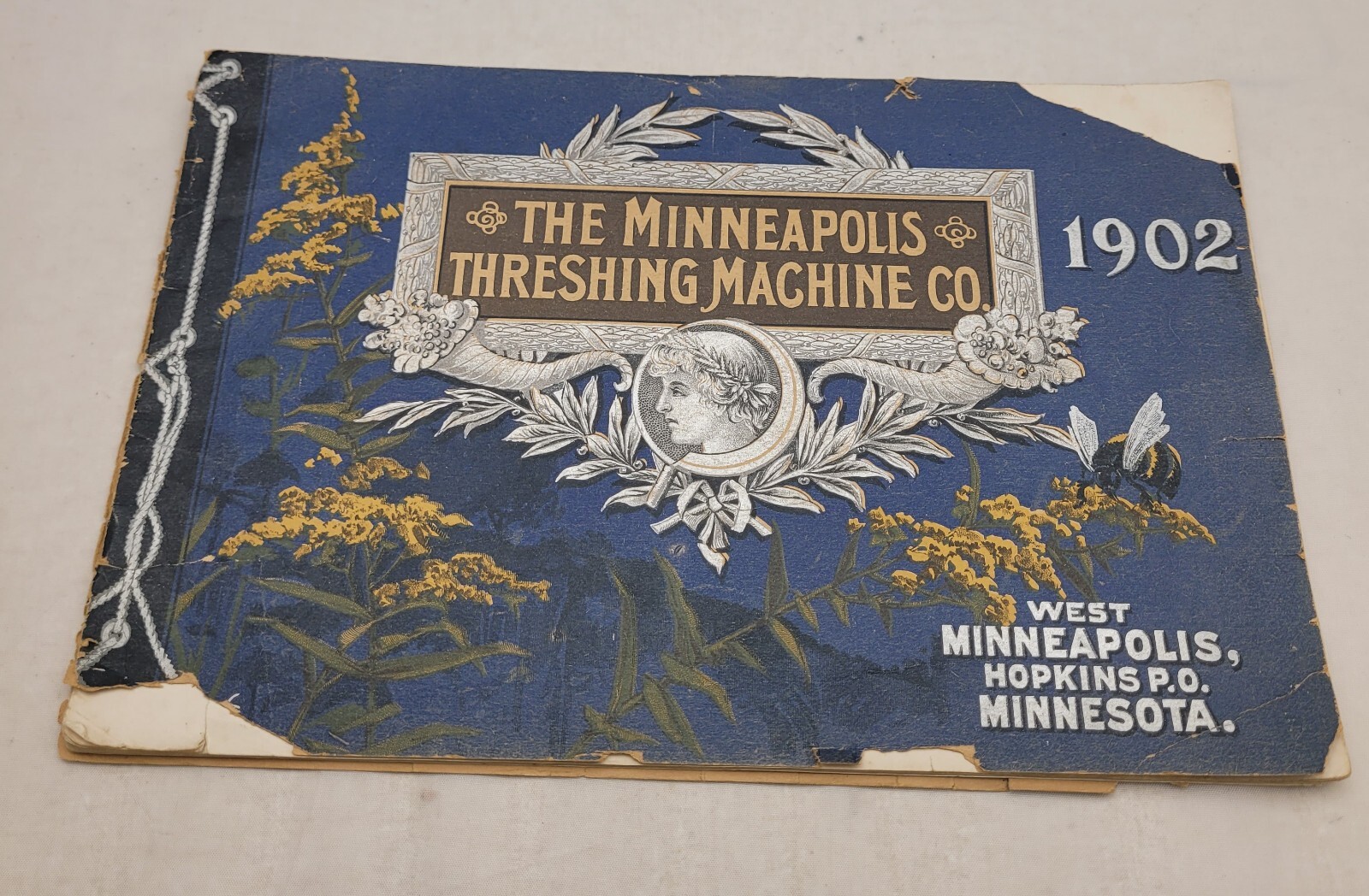 Minneapolis Threshing Machine Co. 1902 Catalog Brochure Minnesota Genuine