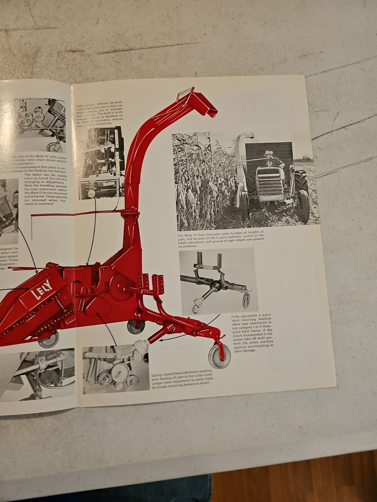 Vintage Lely Corn Harvester Dealer Sales Brochure