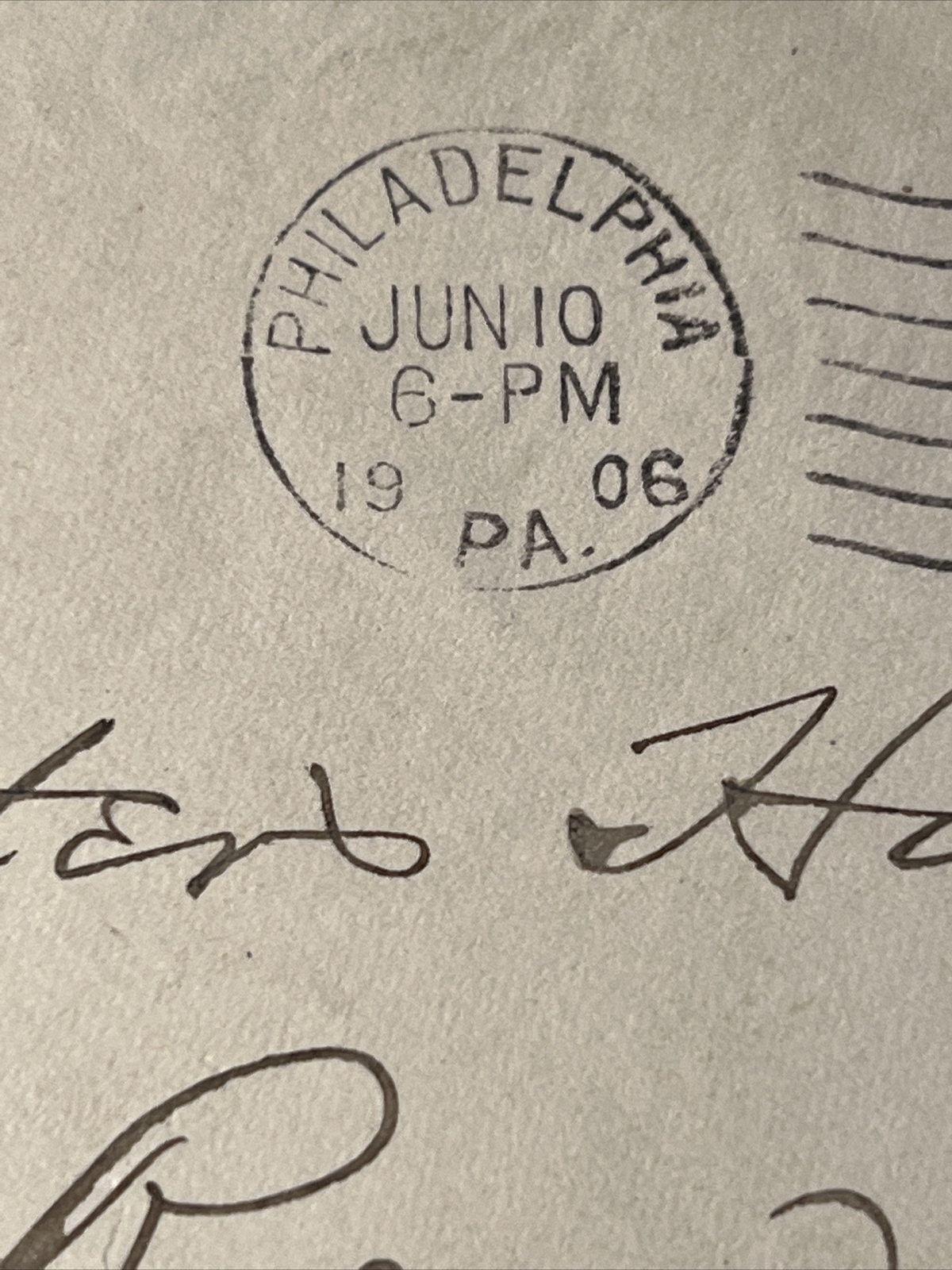 Antique 1906 PENNSYLVANIA Lawn Mowers SUPPLEE Hardware Letter Envelope