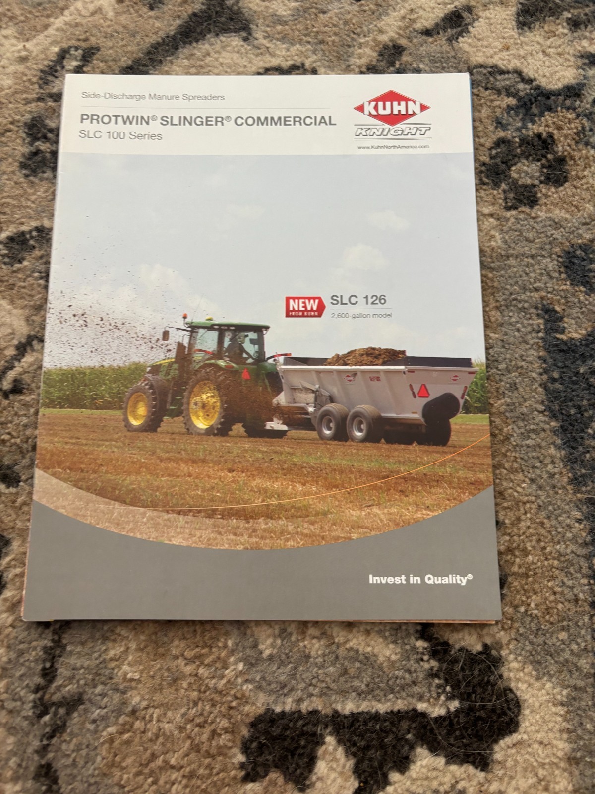 Kuhn Knight SLC 100 Series ProTwin Series Manure Spreaders Brochure FCCA25