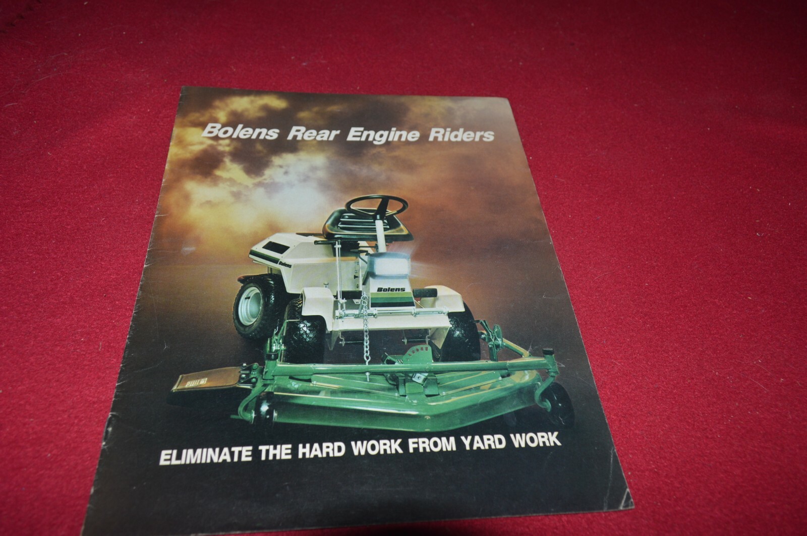 Bolens Rear Engine Riders For 1982 Brochure FCCA