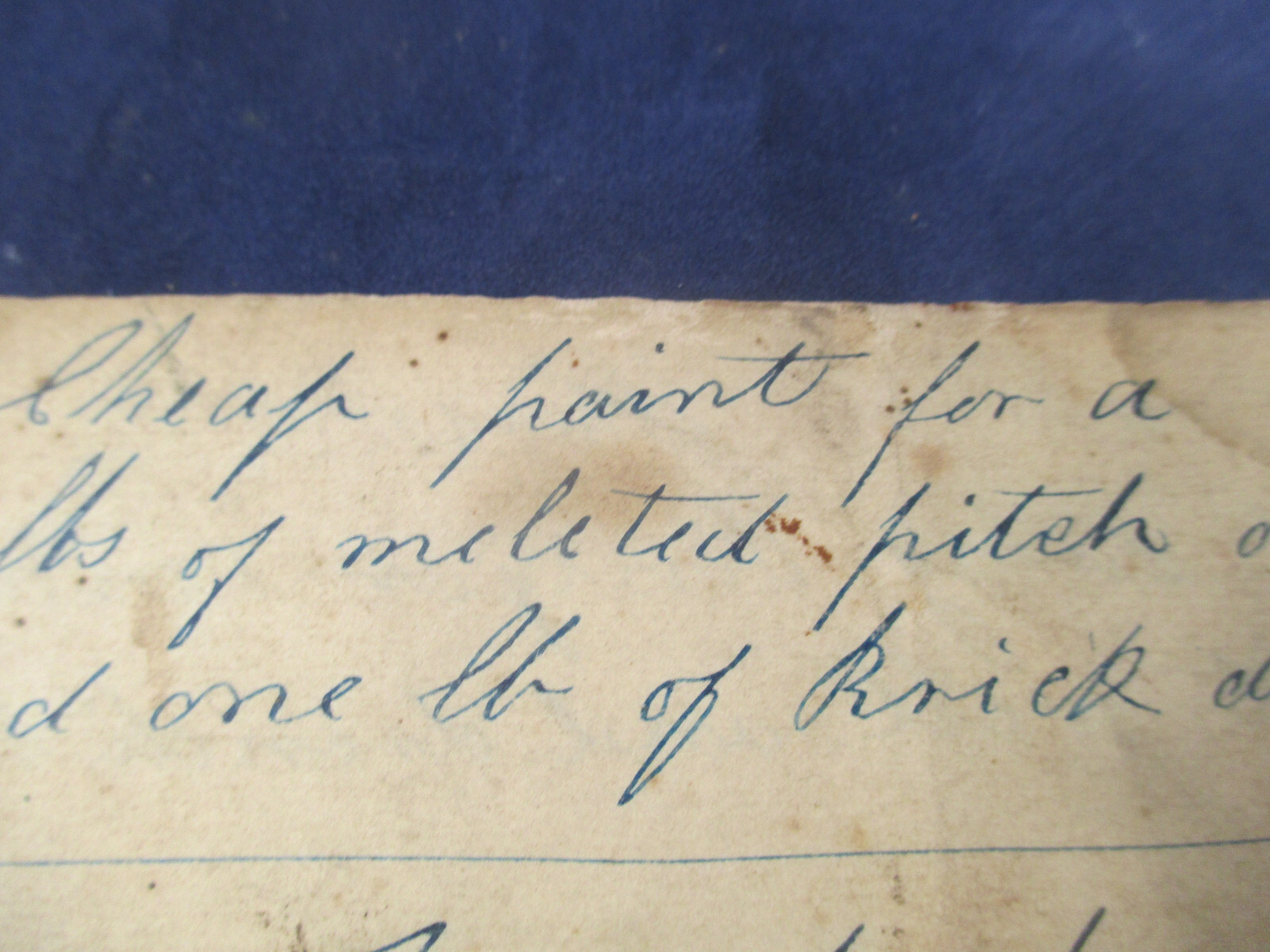 FARMING HISTORY – SALE of CALF – FARM TIPS DOCUMENT – “1888 “ BILL OF SALE