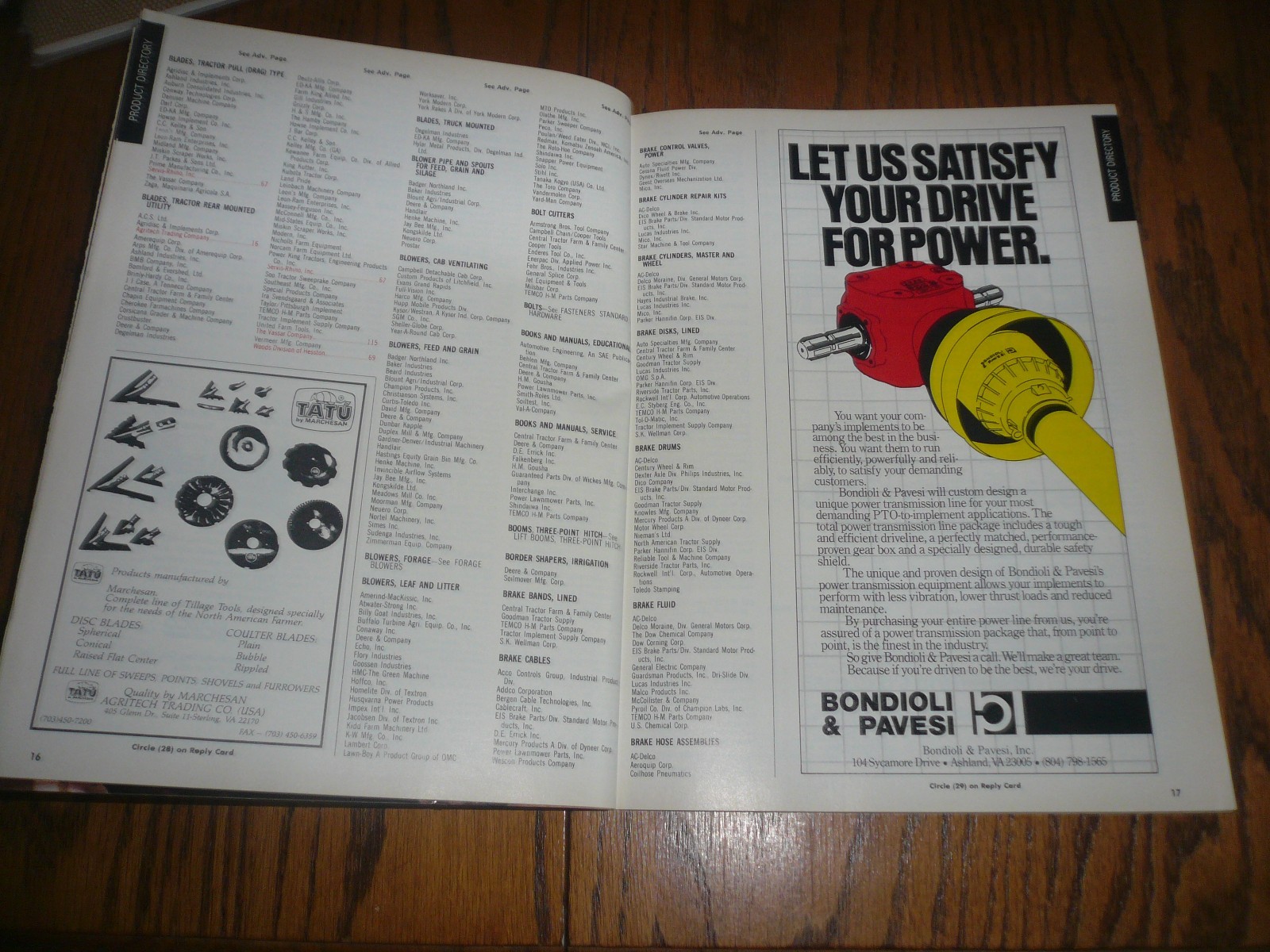 Implement & Tractor Product File Issue For October 31, 1988 Brochure Magazine