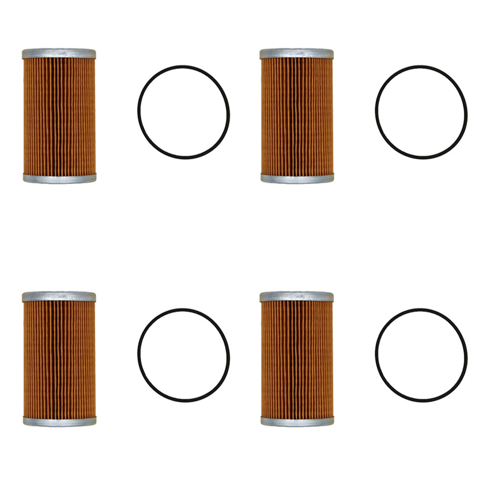 15521-43160 Qty 4: Fuel Filter Fits Kubota L2250 L235 L2550 L2650 L275 L2850