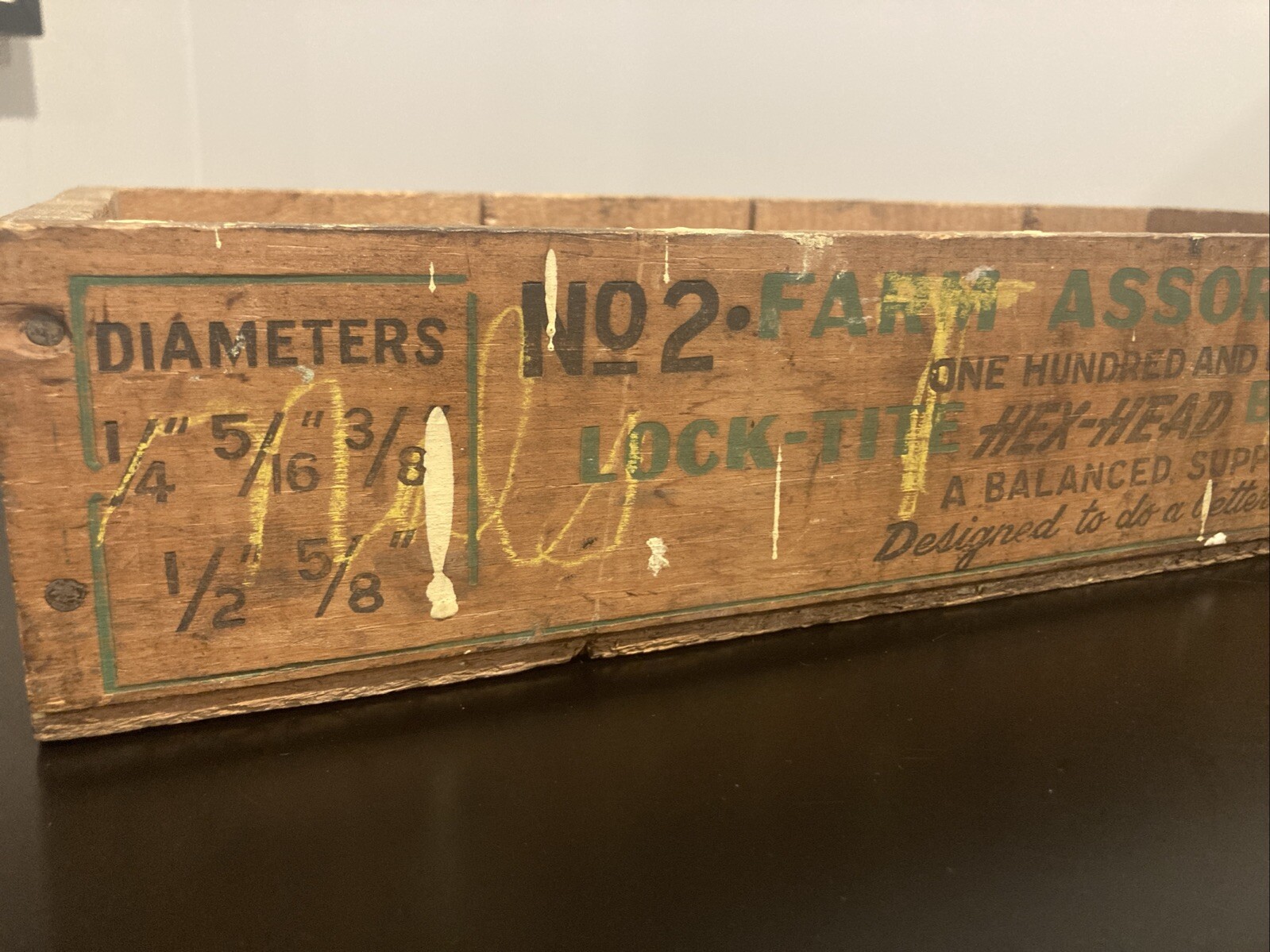 Vintage Crate Lewis Bolt & Nut Company, Farm Assortment