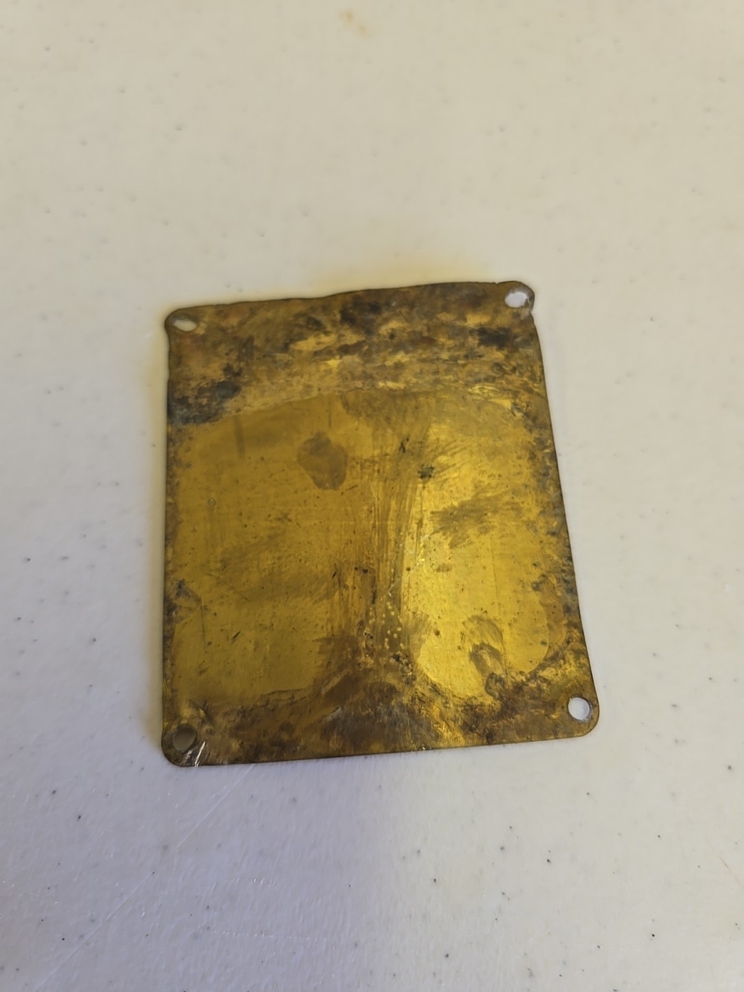Antique De Laval Seperator Co Advertising 1919 Brass Patent List Badge Emblem