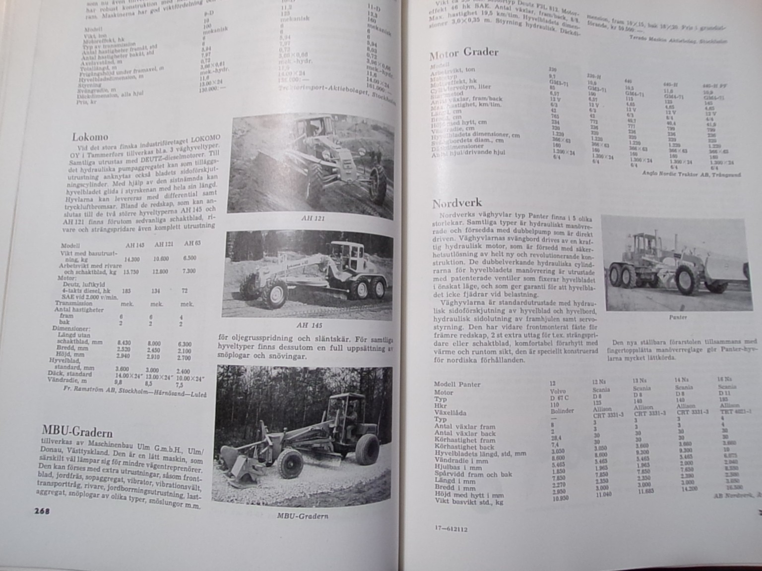 Contracted Machines Catalog, 1966, from Stockholm Sweden, in Swedish