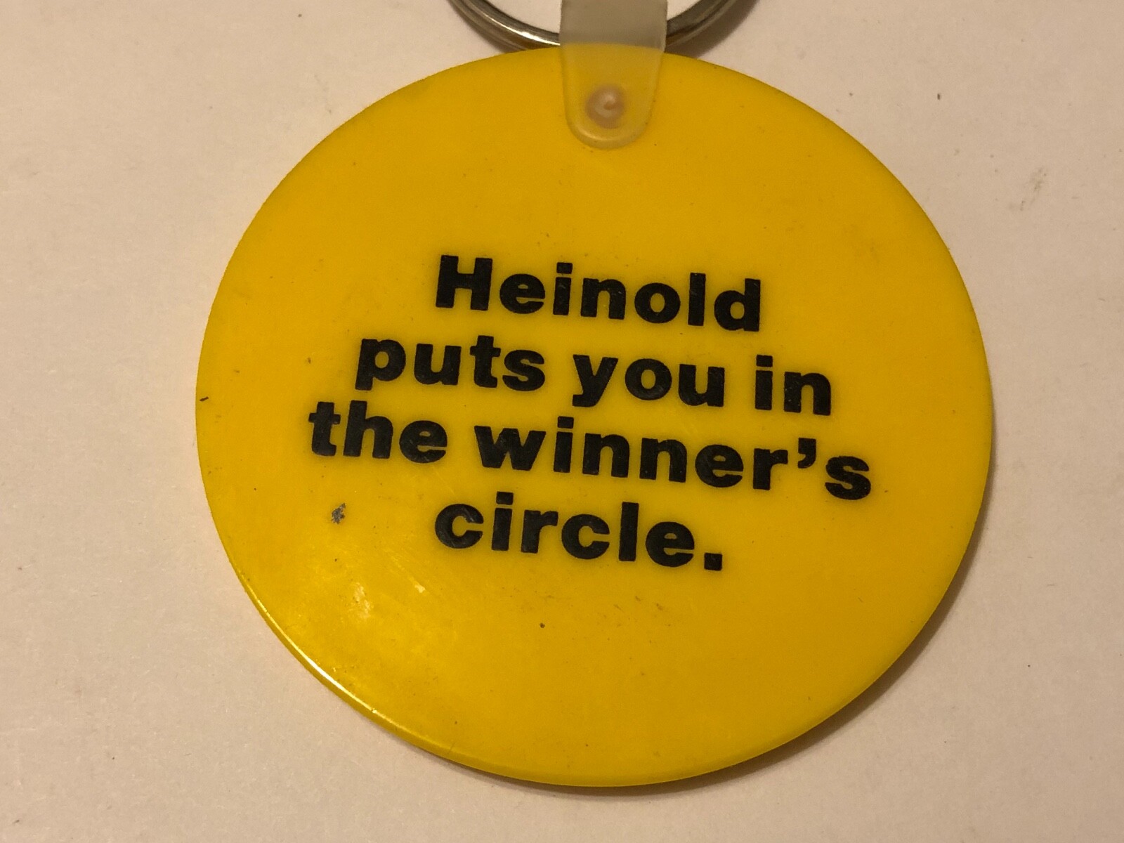 VTG HEINOLD PIG RACING TEAM ADVERTISING KEYCHAIN