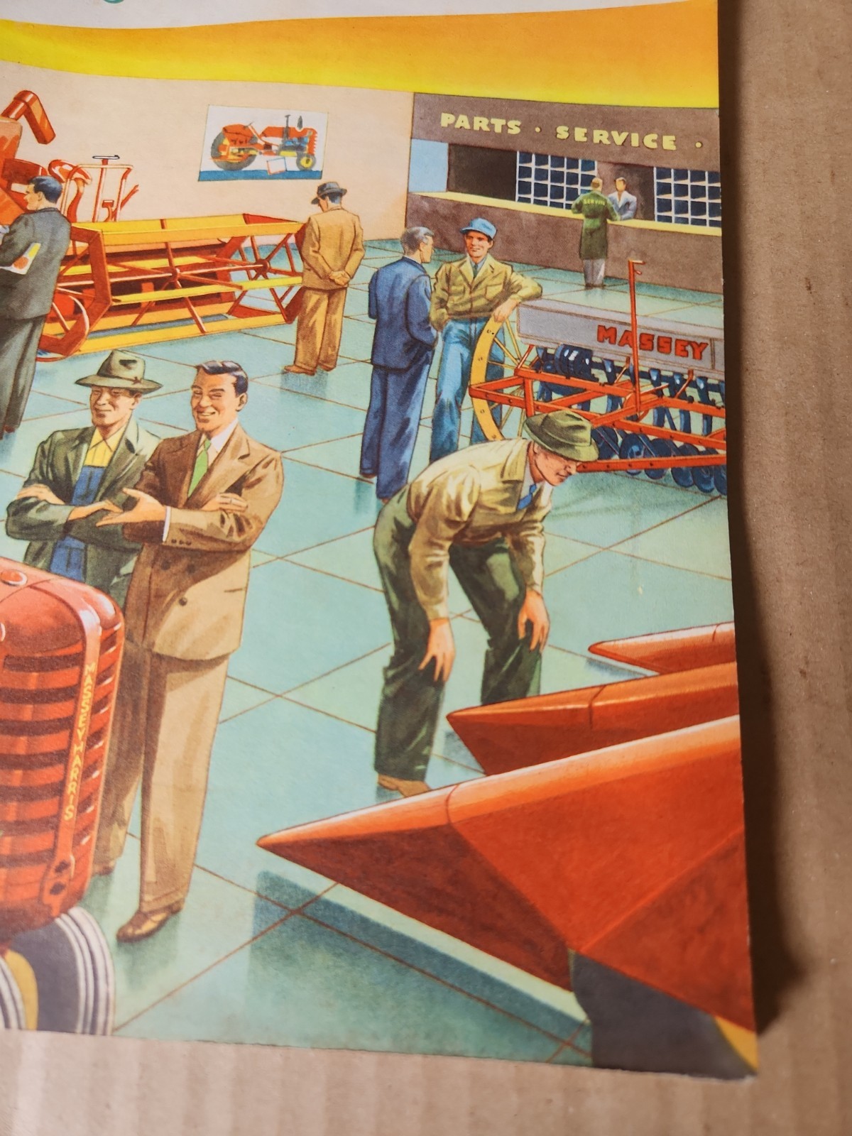 VINTAGE MASSEY HARRIS BUYERS Full Tractor GUIDE Orchard Hillside Rice CATALOG