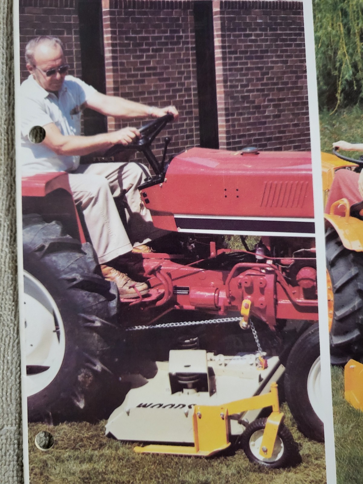 Vintage 1980s WOODS Rotary Mower BROCHURE Belly & Rear mount Lawn Mowers tractor