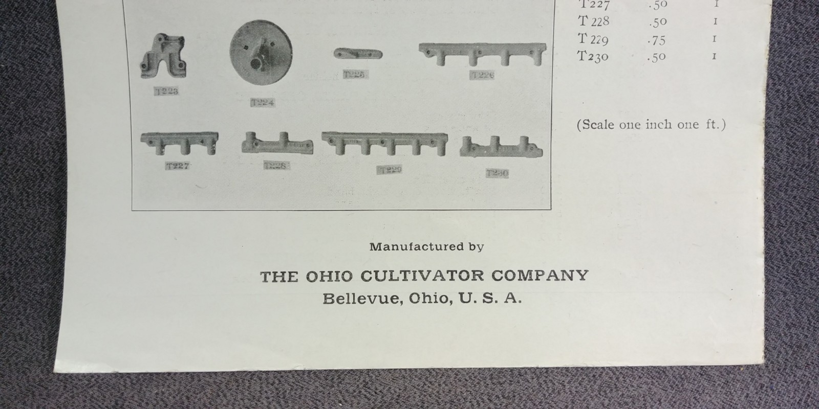 1910s Ohio Cultivator Co Thomas Alfalfa Rake Price List Repairs Brochure Antique