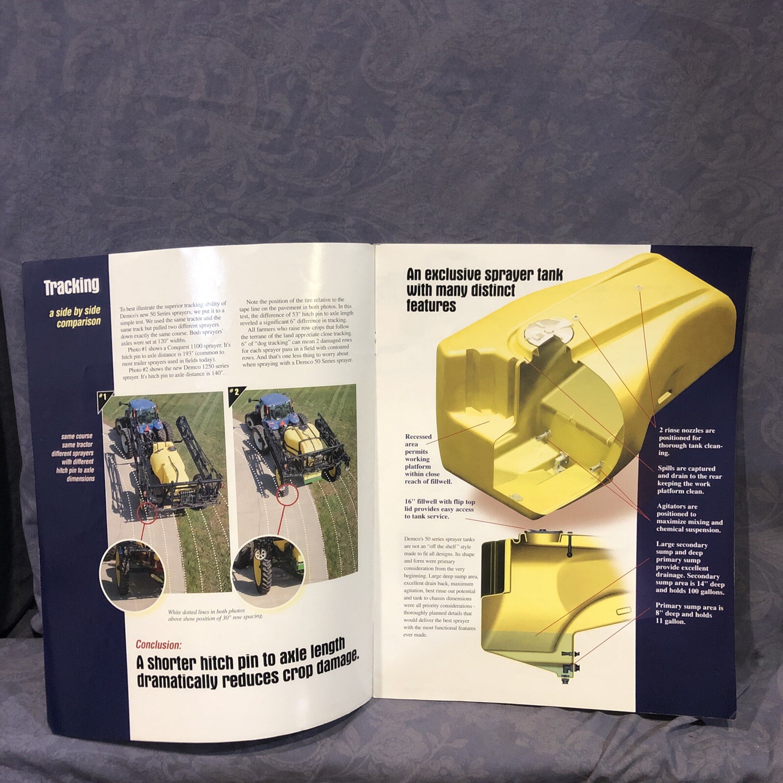 Demco 50 Series 850&1150 Gallon Sprayers Sales Brochure