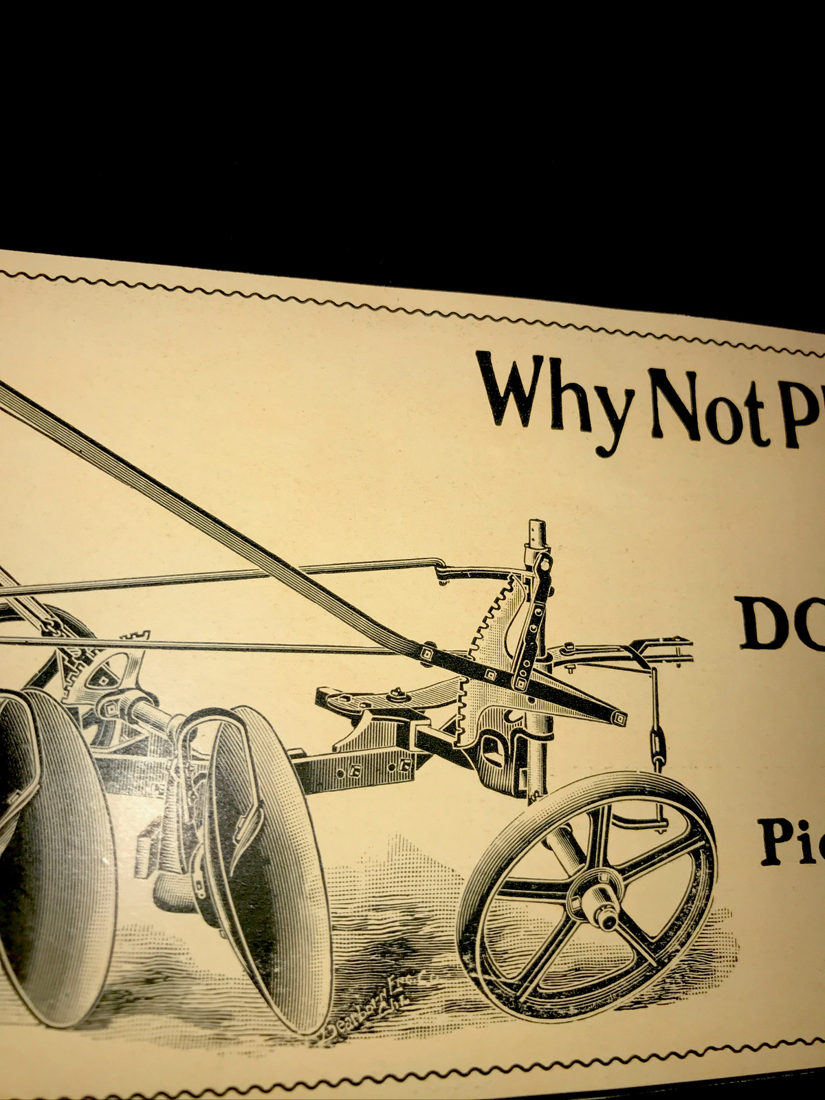 1903 Pioneer Implement Co. Farm Advertising – Kansas City – Missouri