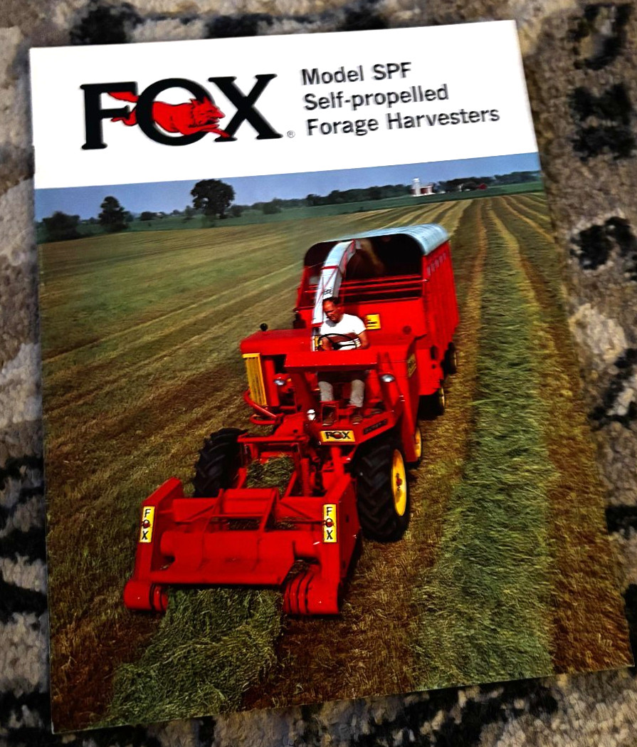 Fox SPF Self Propelled Forage Harvesters For 1966 Brochure DCPA26