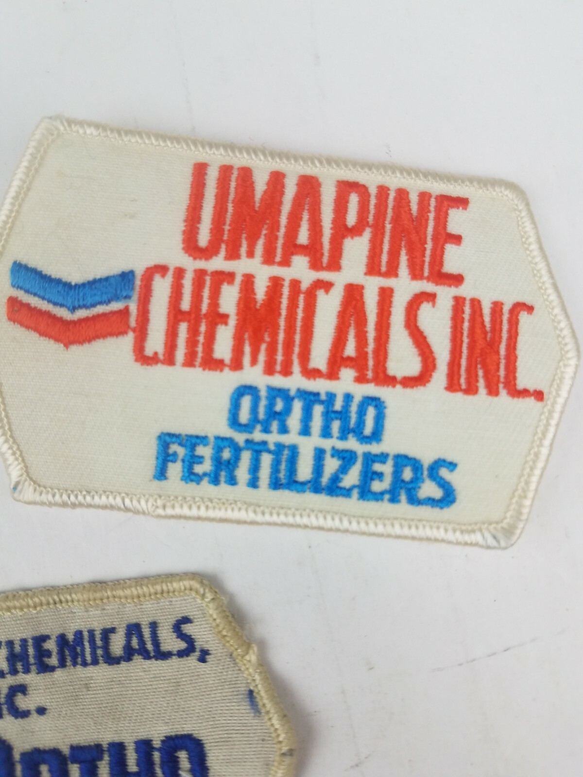 Vintage Lot of 7 Chevron Umpaine Chemicals In Ortho Fertilizers Patches