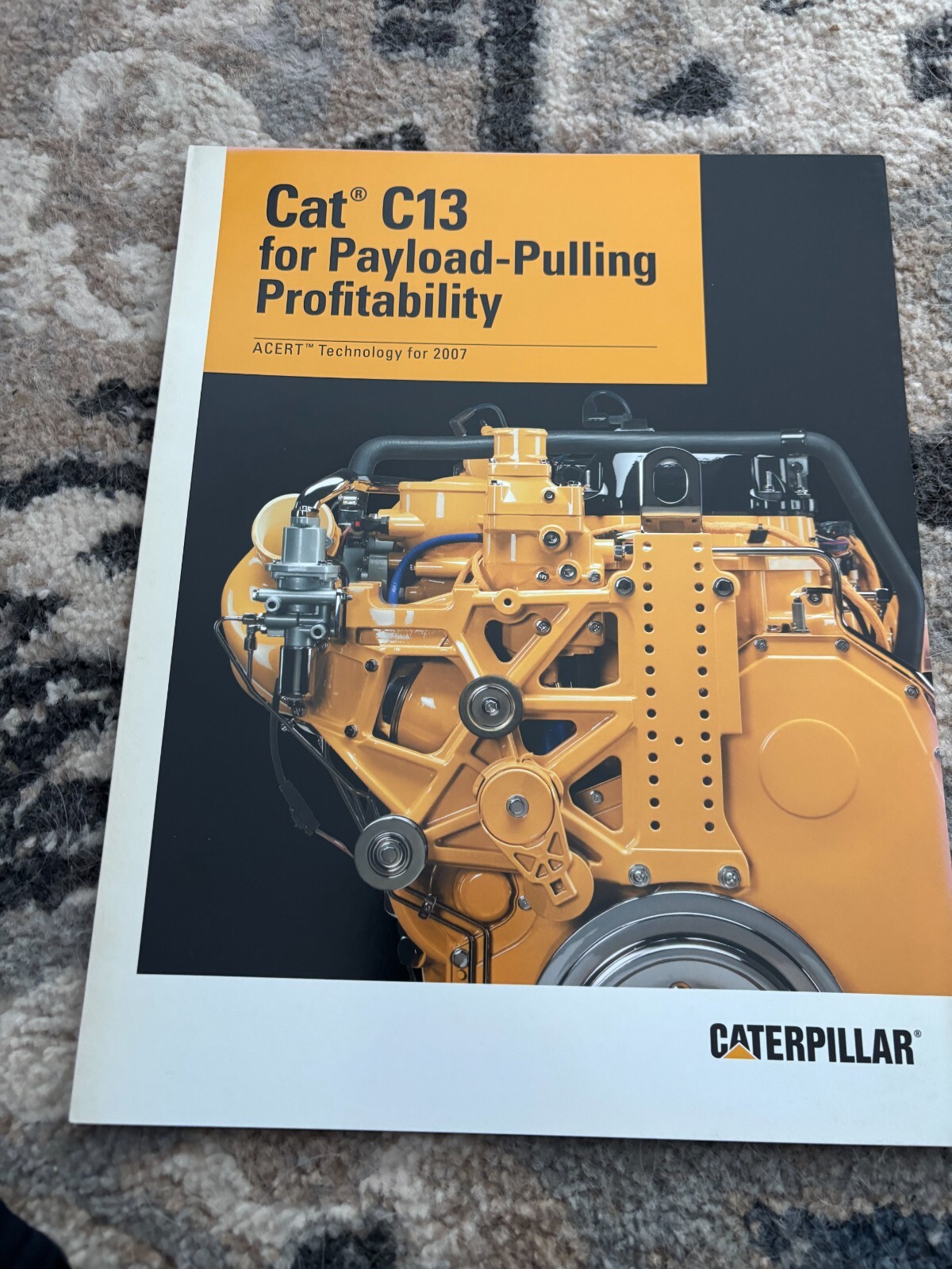Caterpillar CAT C13 Engine For 2007 Brochure FCCA25