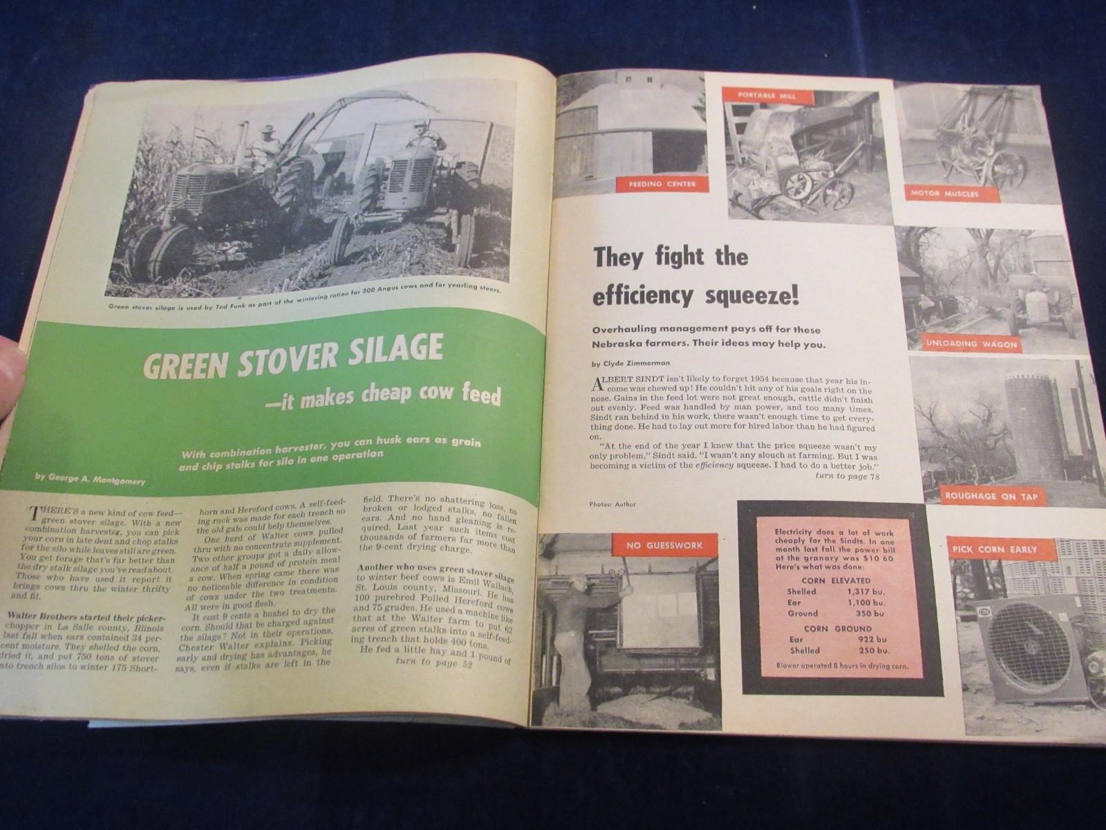 Vintage August 1956 Capper&rsquo;s Farmer Magazine Machinery & Equipment C632