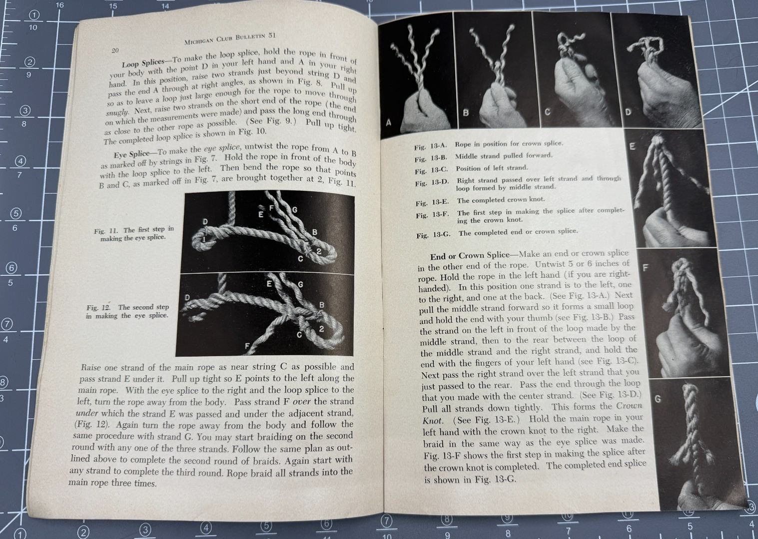 Vintage Sept. 1955 Pamphlet 4-H Beef Club Manual Michigan State University MSU