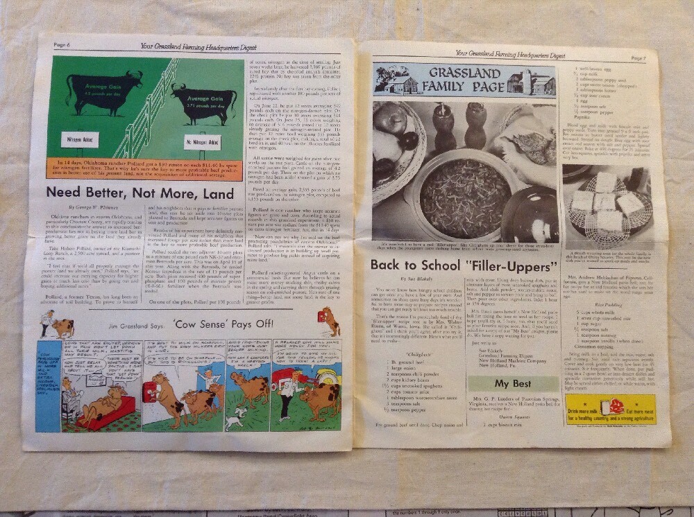 Smiths Esso Service News 1959 No.7 Farm Brochure In Great Condition