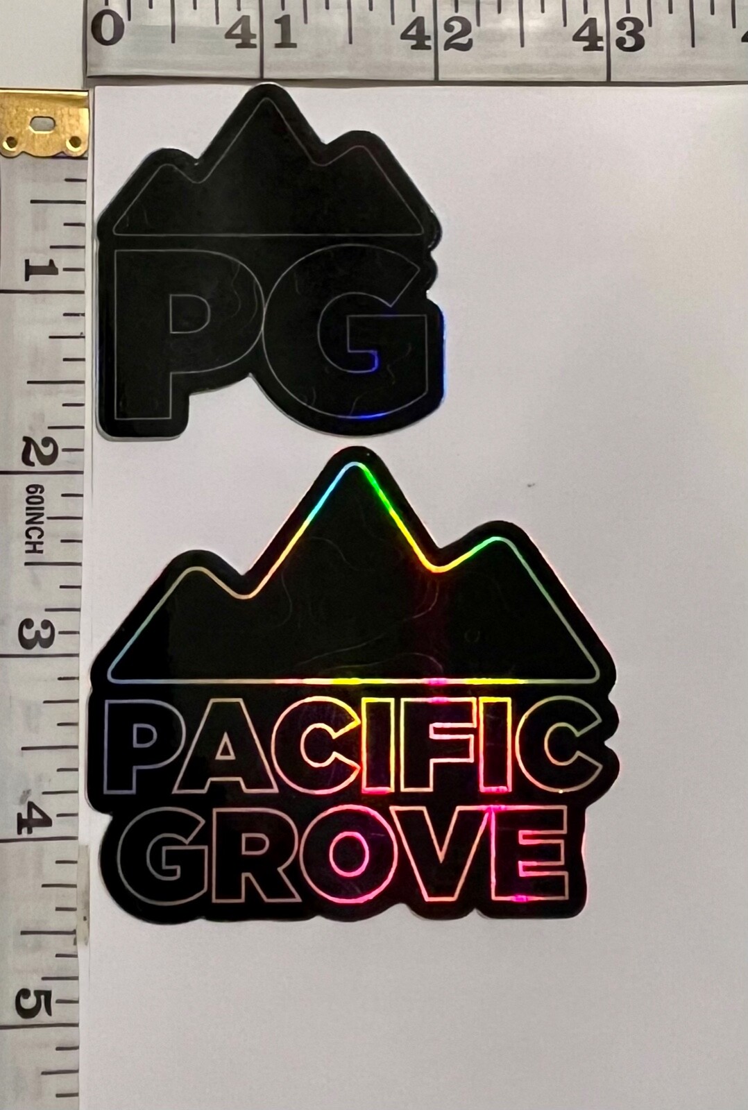 PACIFIC GROVE Vinyl Sticker – Oregon, USA Cannabis Industry Advertisement