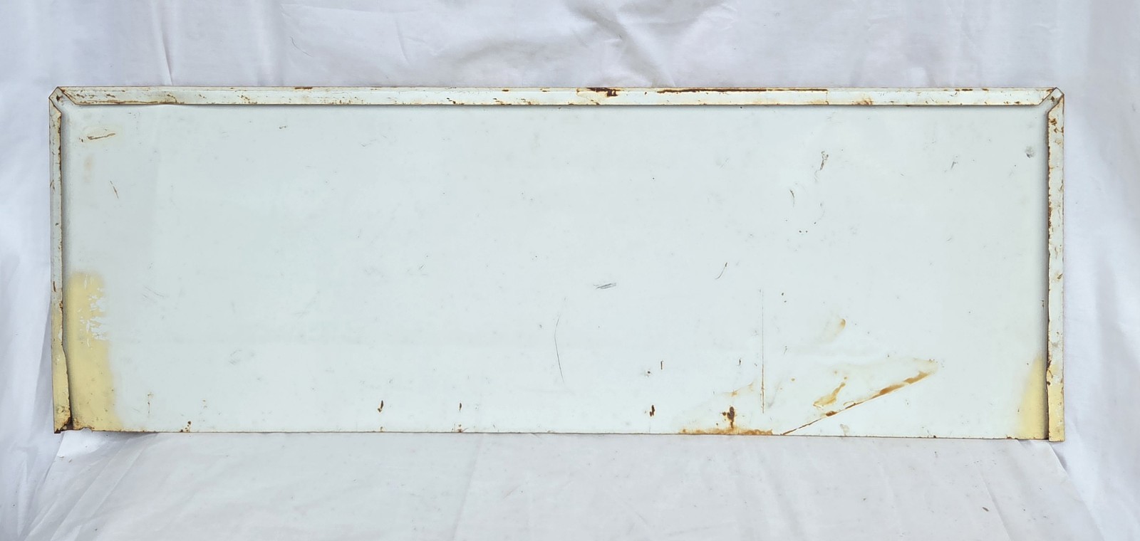 Vintage Metal Hesston Sign Farm Equipment Tractor