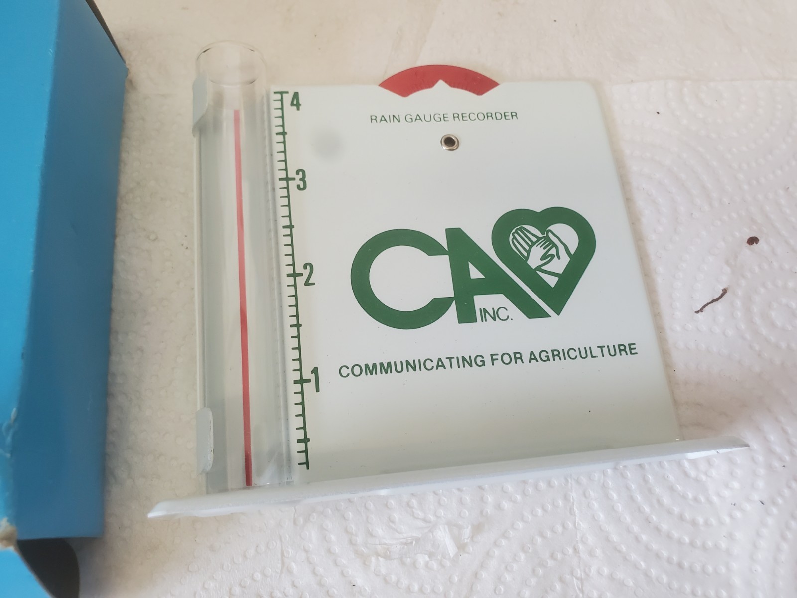 Metal Rain Guage CA Inc Communicating For Agricultural Glass Tube
