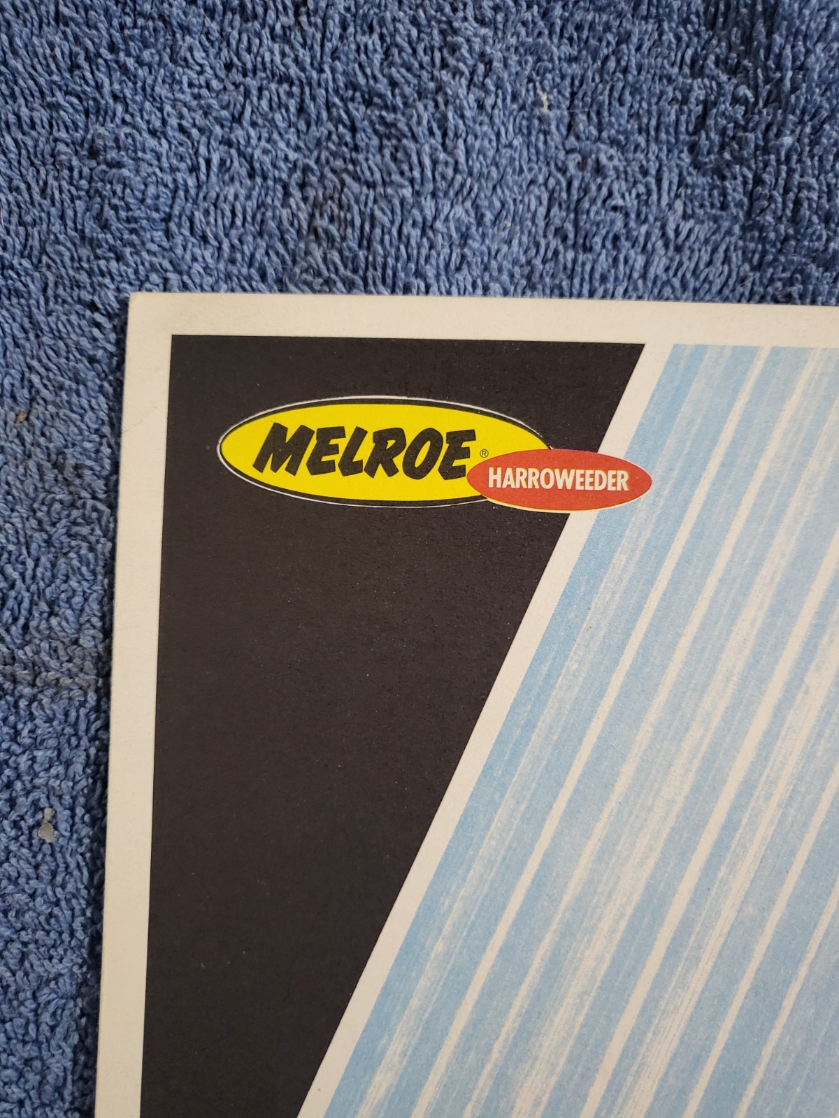 Farm Implement Brochure MELROE Harroweeder Harrow Weeder Gwinner North Dakota