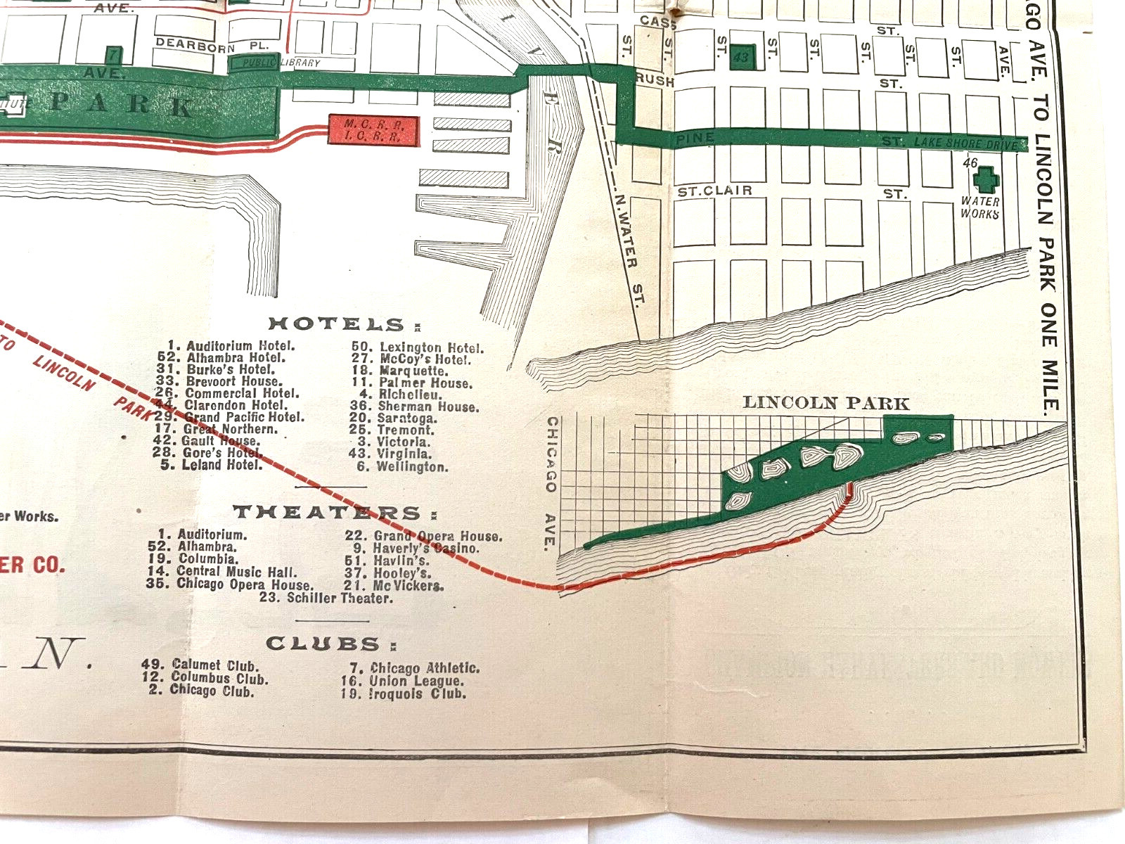 Fantastic Victorian Trade Brochure & Map « The Warder Bushnell & Glessner Co » *