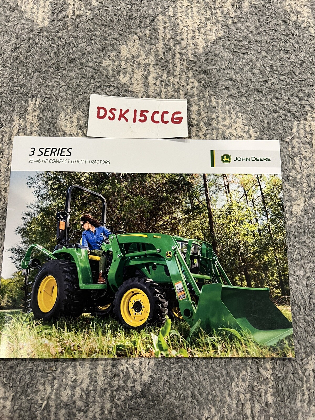 JOHN DEERE 3 SERIES TRACTOR BROCHURE NEW HARD TO FIND