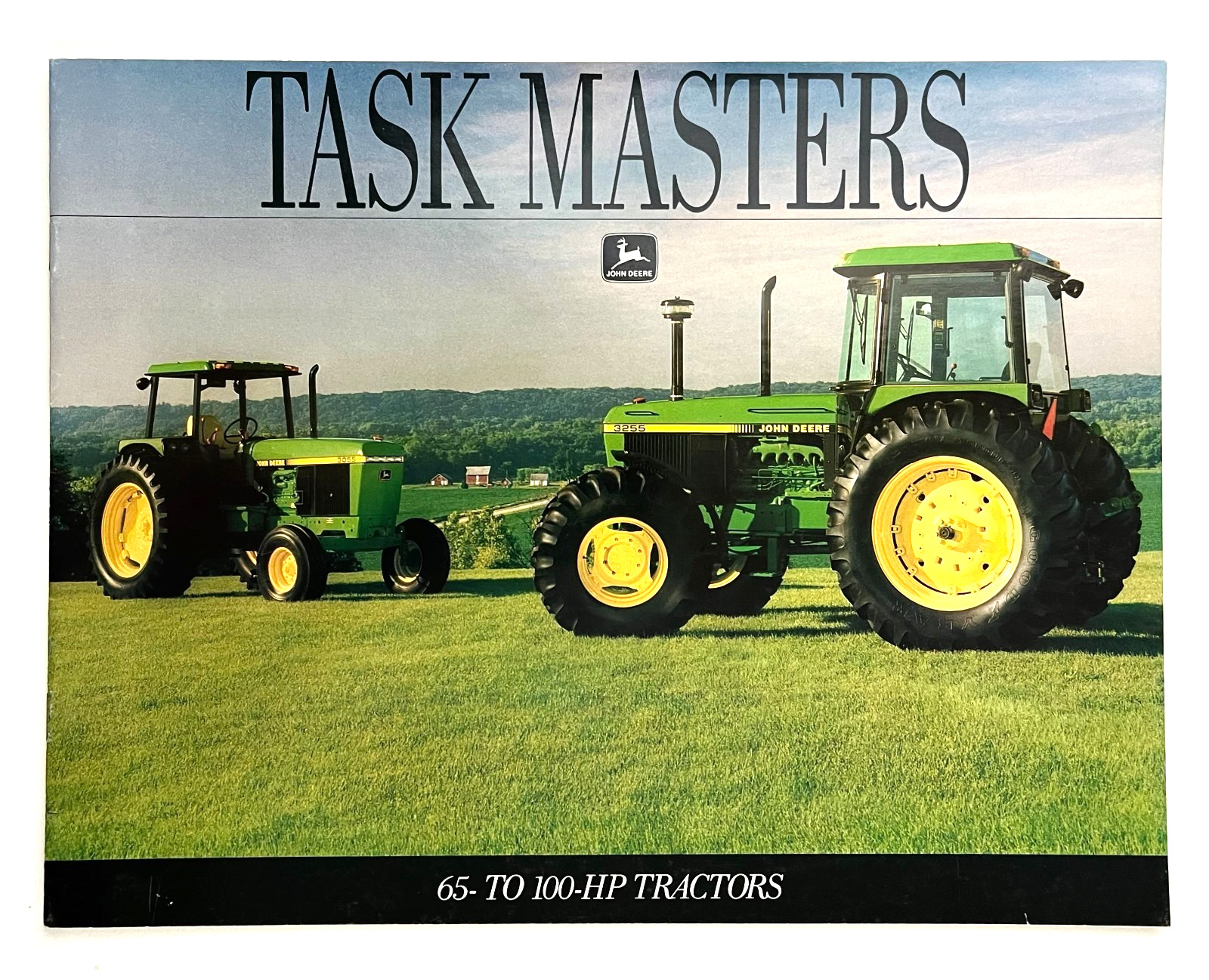 1998 Task Masters John Deere Tractors Models Farming Vintage Dealer Catalog