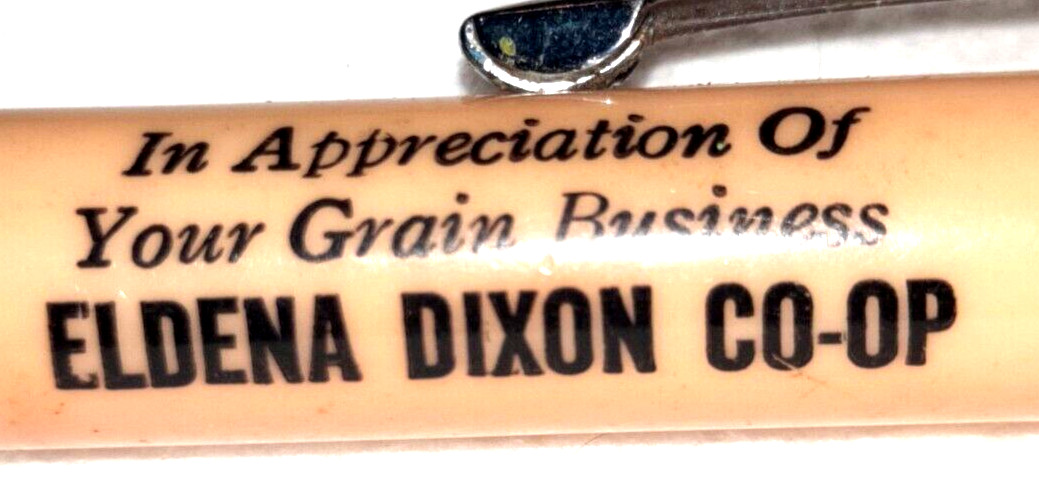 CORN KERNAL TOPPER »Appreciation of Your Grain Business-Eldina Dixon Co-Op »Pencil