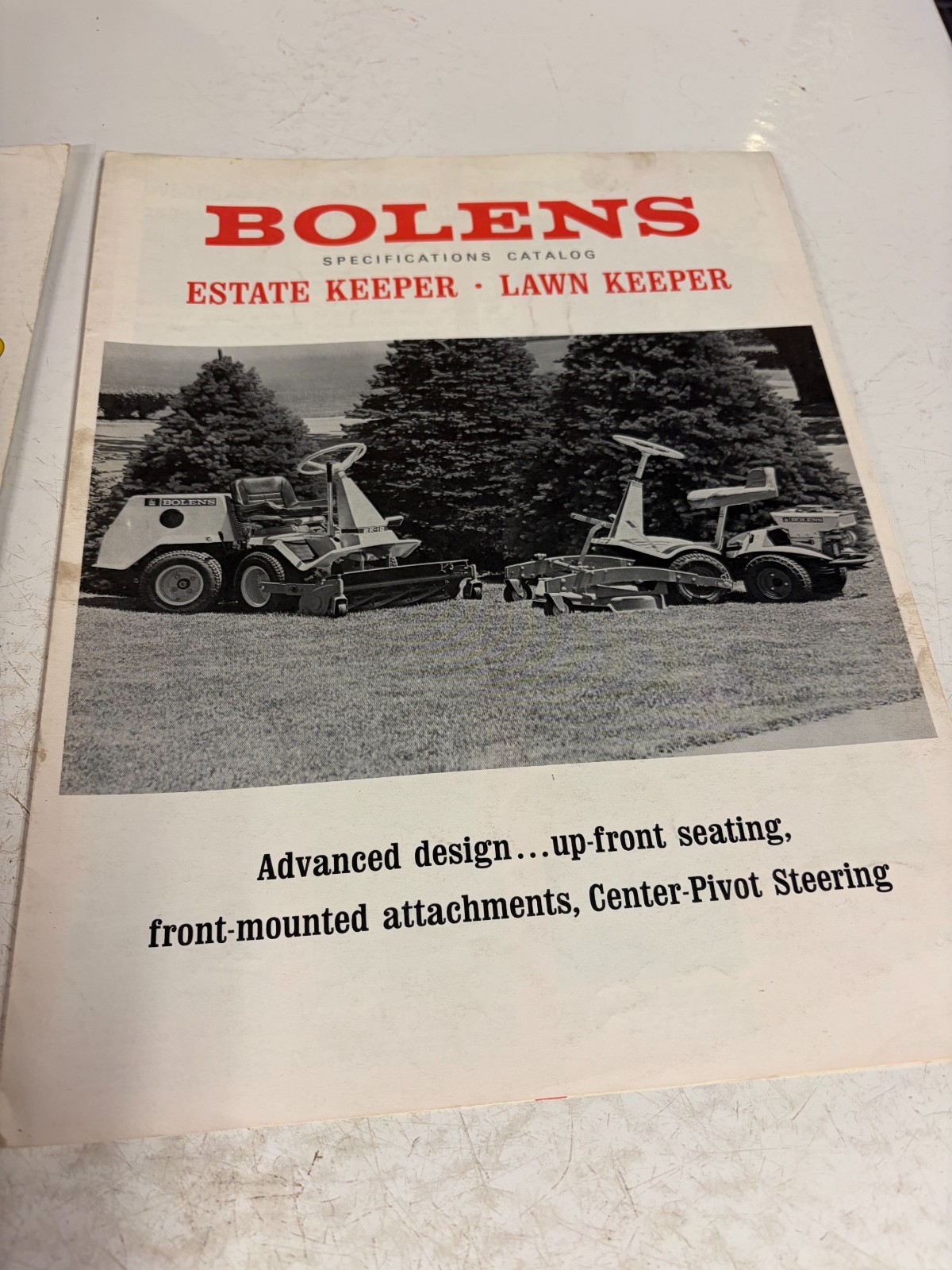 3 – Bolens and FMC Garden Tractor Dealers Sales Brochure Vintage 1970&rsquo;s 1960&rsquo;s