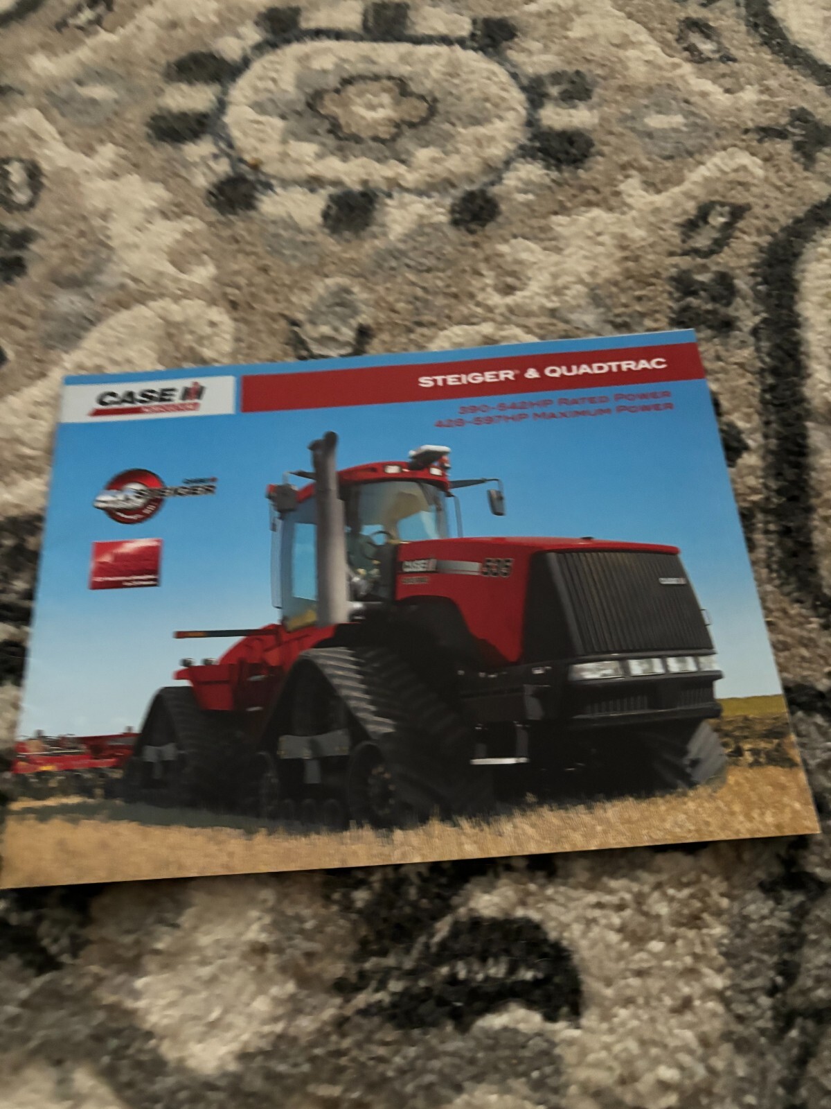 Case International Steiger & Quadtrac Tractor For 2008 Brochure FCCA25