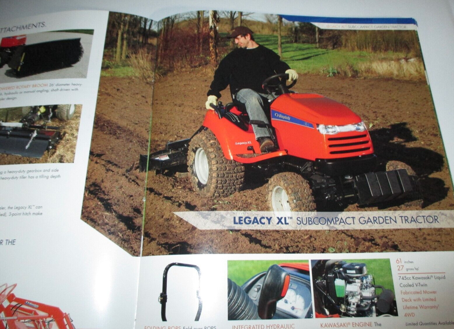 *Simplicity 2016 Lawn Garden Tractors & Zero Turns Sales Catalog Manual Brochure