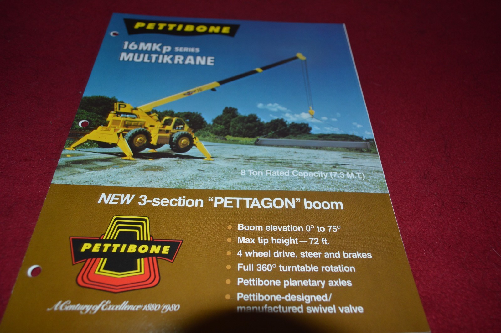 Pettibone 16 MKp Series Multi Krane Dealer&rsquo;s Brochure YABE9